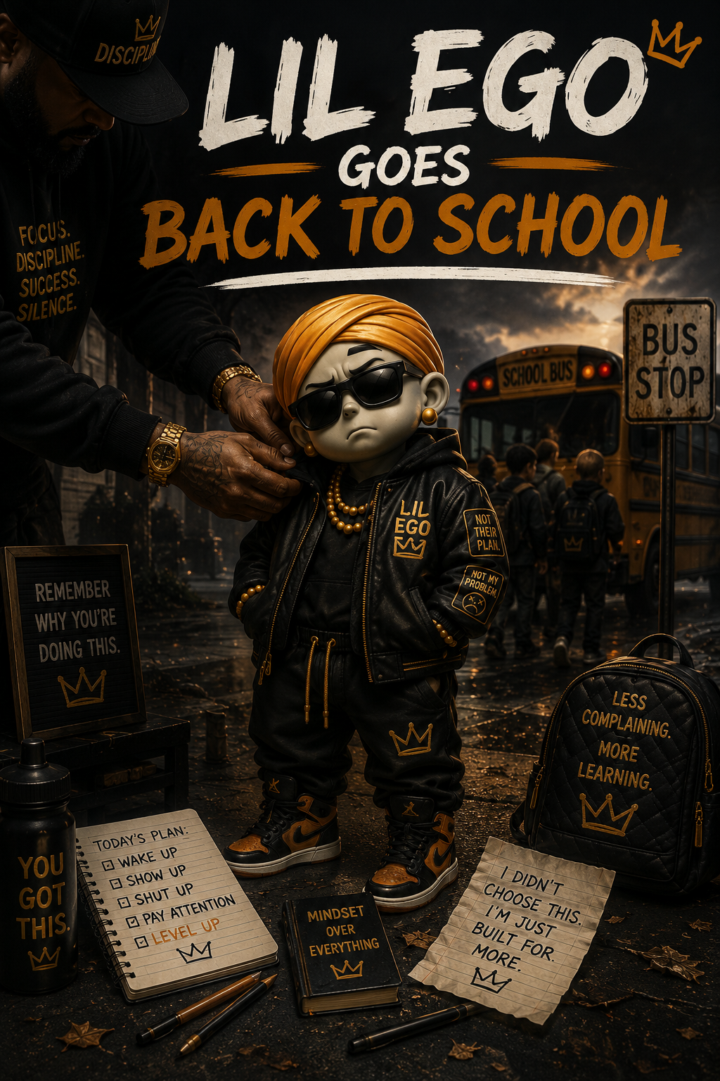 Lil Ego Goes Back to School cover